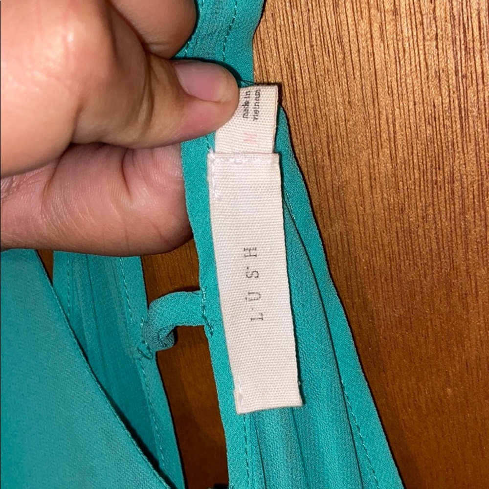 Turquoise Dress - Picture 6 of 7